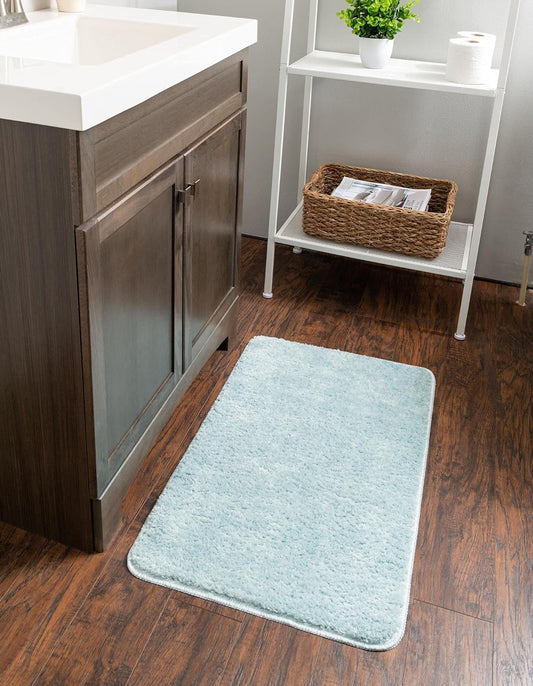 Bano Everyday Bath Mat Collection Alfombra de área para uso diario (rectangular