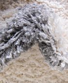 Rugs.com Athena Shag Collection Alfombra  8 x 10 pies, alfombra de pelo marfil...