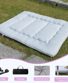 MIRUO Colchón de futón japonés, colchoneta para dormir, colchones de camping...