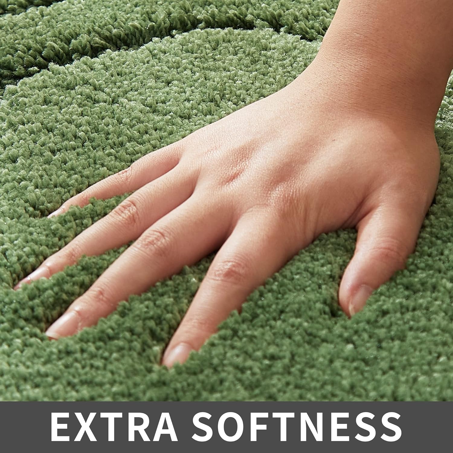 COSY HOMEER - Alfombras extra gruesas para el baño, tapetes de baño...