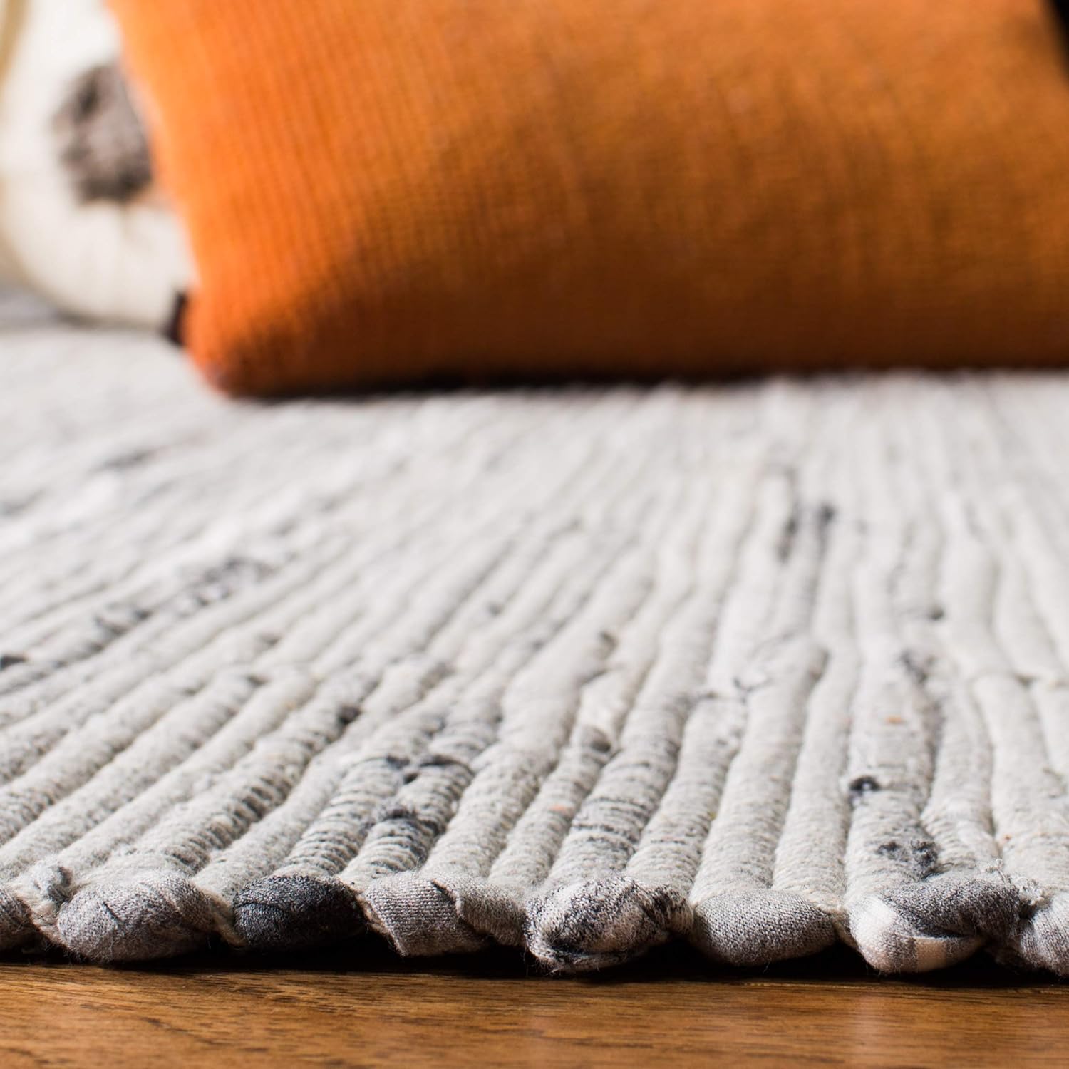 SAFAVIEH, colección Rag Rug - Alfombra bohemia de algodón hecha a mano, de 8...