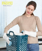 2 pares de guantes reutilizables para el hogar, guantes de PVC para