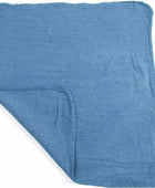 (100 unidades, 12 x 14 pulgadas, azul) Toallas de algodón para tienda, trapos