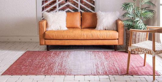 colección Outdoor Modern Tapete para exteriores en color degradado (4 pies 1