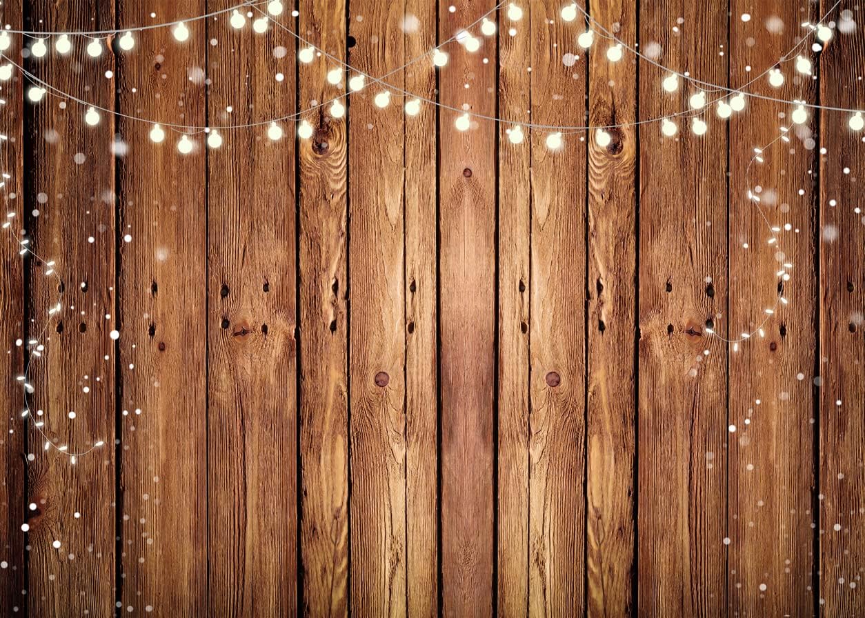 Telones de fondo de madera marrón de 7 x 5 pies para fotografía, fondo marrón...