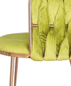 Homebeez Sillas de comedor tapizadas, sillas de acento modernas, sillas