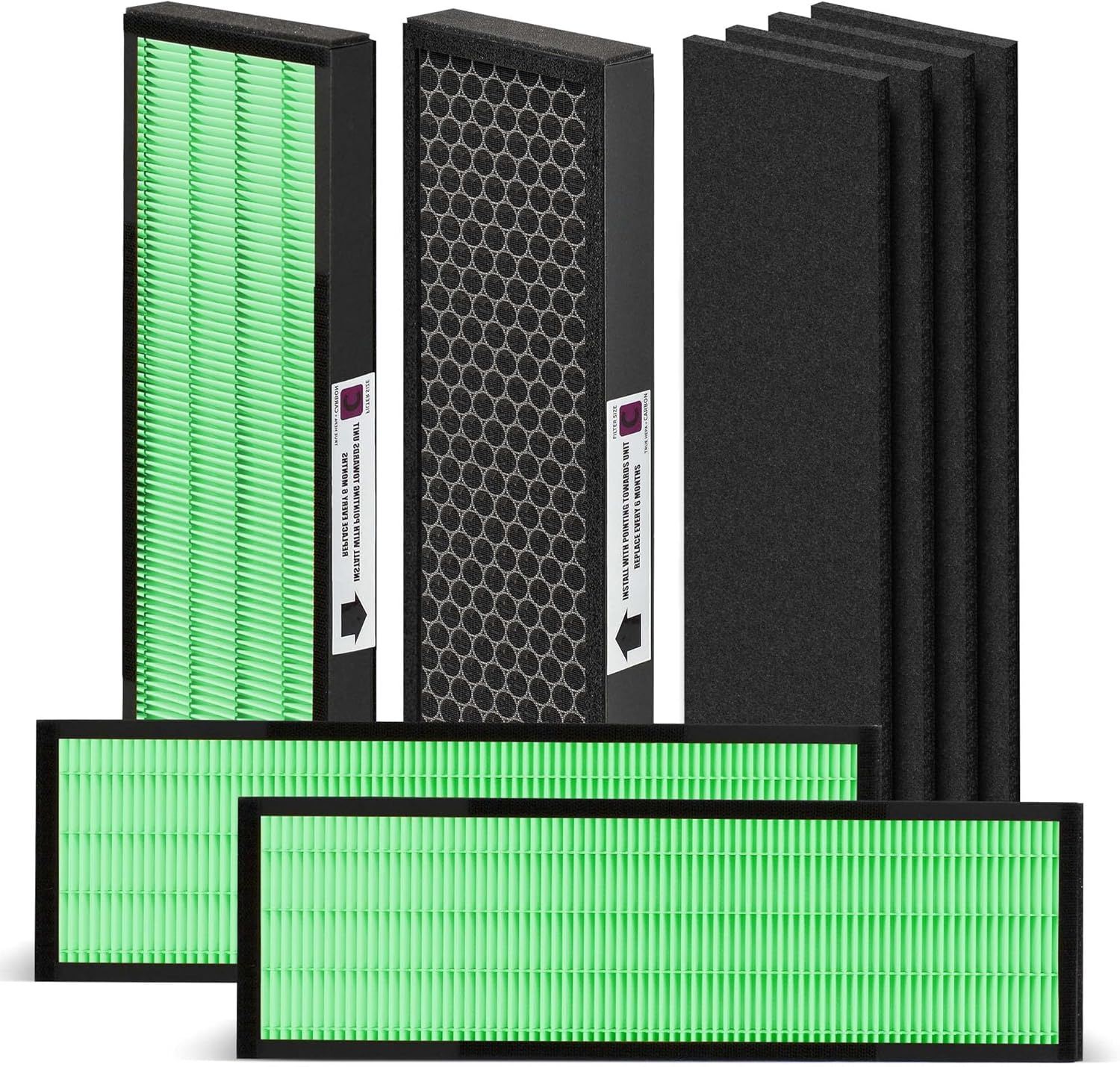 ActualizadoFiltro Nisreen FLT5000 Filter-C True HEPA compatible con filtro...