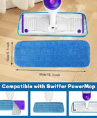 Paquete de 6 almohadillas de repuesto para trapeador compatibles con Swiffer...