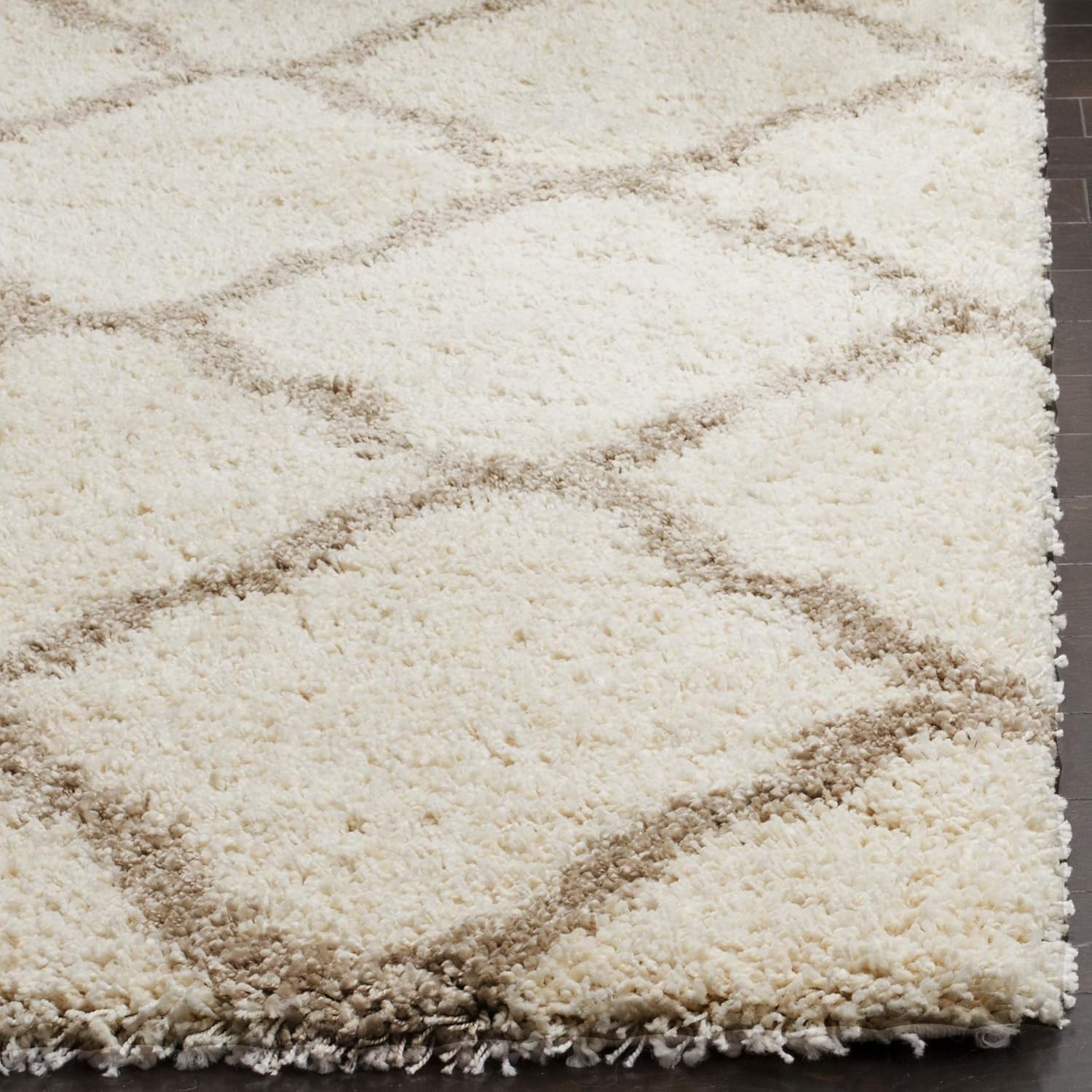 SAFAVIEH Hudson Shag Collection - Alfombra de área de 6 x 9 pies, diseño de...