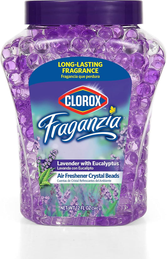 Clorox - Aromatizante en perlas de cristal Fraganzia perlas aromáticas de gel...