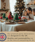 Decoraciones navideñas reutilizables de alta calidad, decoraciones de mesa de...