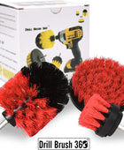 DRILL BRUSH 360 Juego de 3 accesorios originales, cepillos limpiadores para