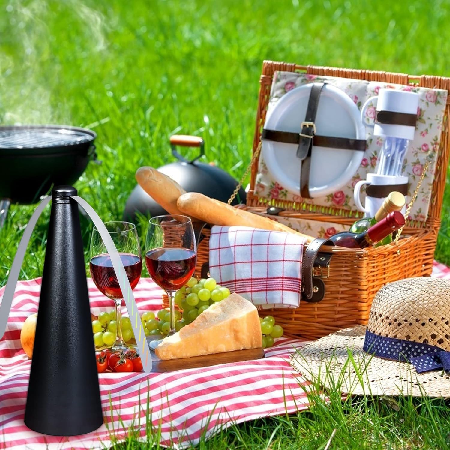 3 ventiladores para moscas al aire libre para mesas, para interiores y...