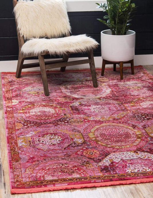 Baracoa Collection Alfombra rectangular de 5 pies 5 pulgadas x 8 pies, color