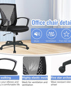 PayLessHere Silla de oficina, silla de escritorio, silla de computadora, silla...