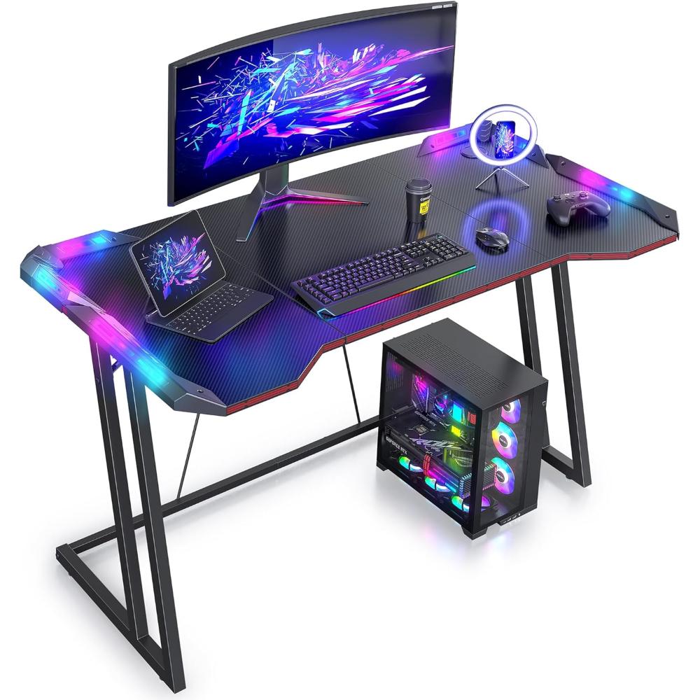 Escritorio Gamer Cubi, Negro De Estilo Moderno