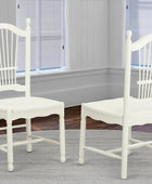 East West Furniture DOC-LWH-W Dover - Sillas de comedor de madera con respaldo...