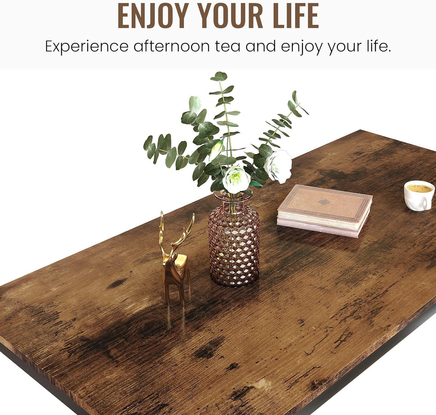 Recaceik Juego de mesa de comedor de 5 piezas, mesa de cocina moderna y sillas...