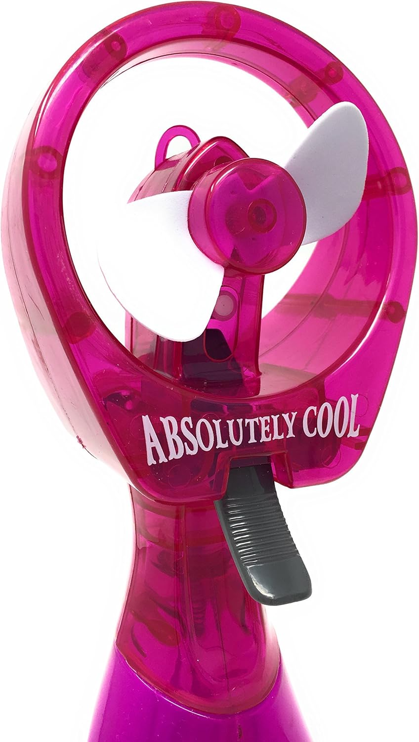 Ventilador de nebulización personal portátil, funciona con pilas, con amplia...