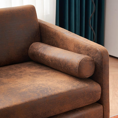Silla moderna con brazo decorativo para sofá individual, muebles de sala de