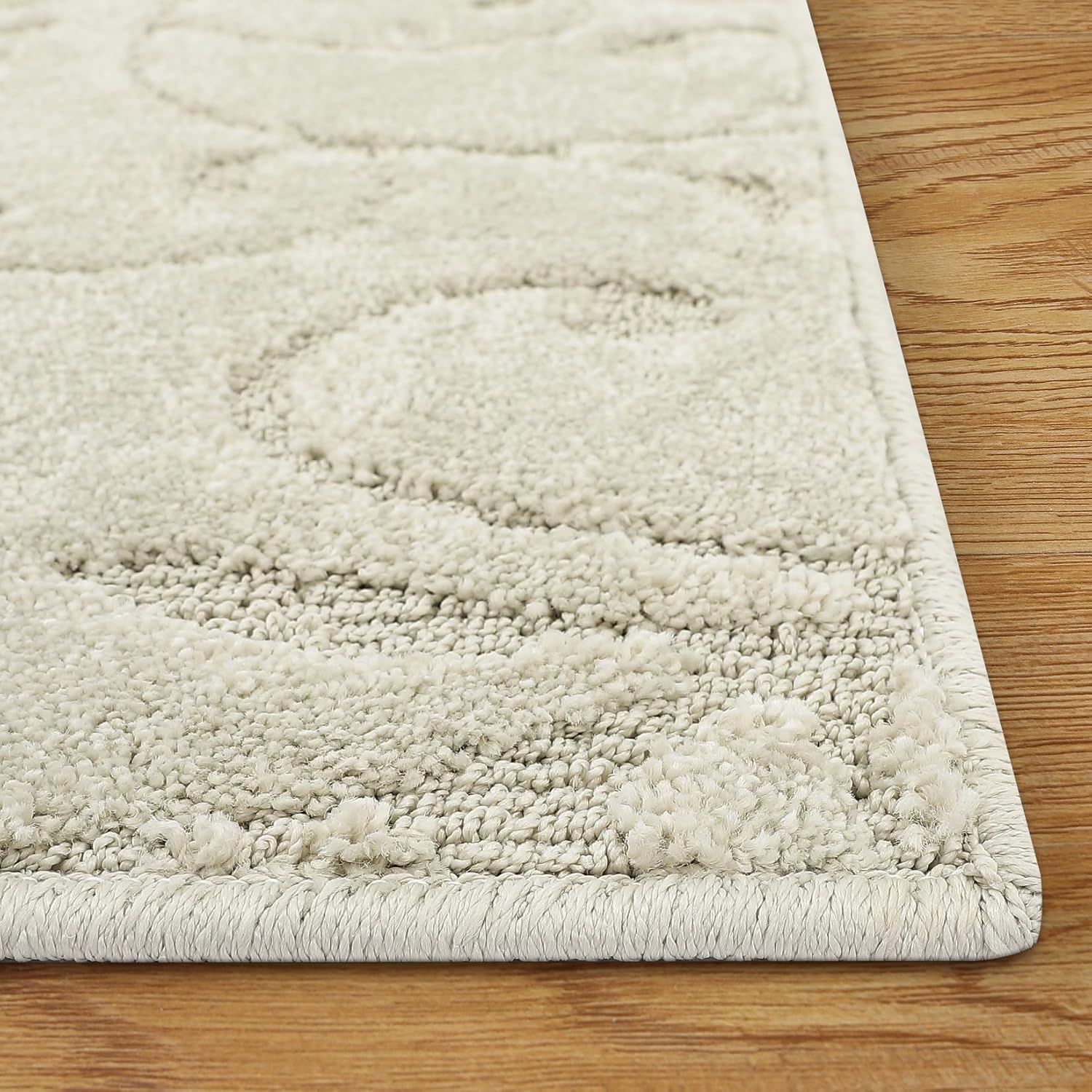 Alfombra de área de 11 x 15 pulgadas, cubierta de suelo con textura de vid