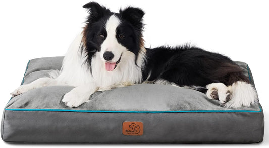 Bedsure Cama impermeable para perros y gatos grandes con funda extraíble y...