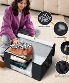Fab totes Paquete de 2 bolsas de almacenamiento plegables para mantas,...