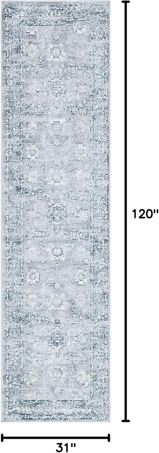 Unique Loom Sumter Collection - Alfombra Edmunds (2 pies 7 pulgadas x 10 pies,...