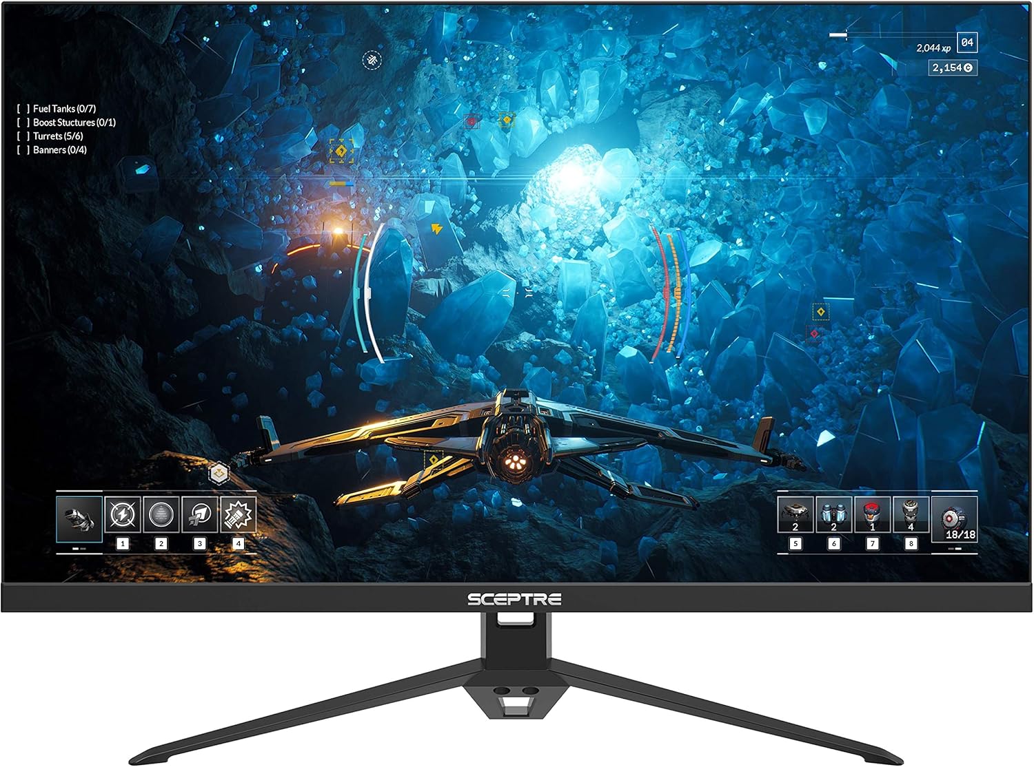 Sceptre Monitor LED para juegos FHD 1080p IPS de 27 pulgadas hasta 165Hz 144Hz...