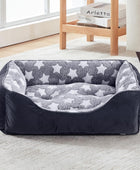 GASUR Cama rectangular para perros grandes, acogedora cama lavable, sofá...