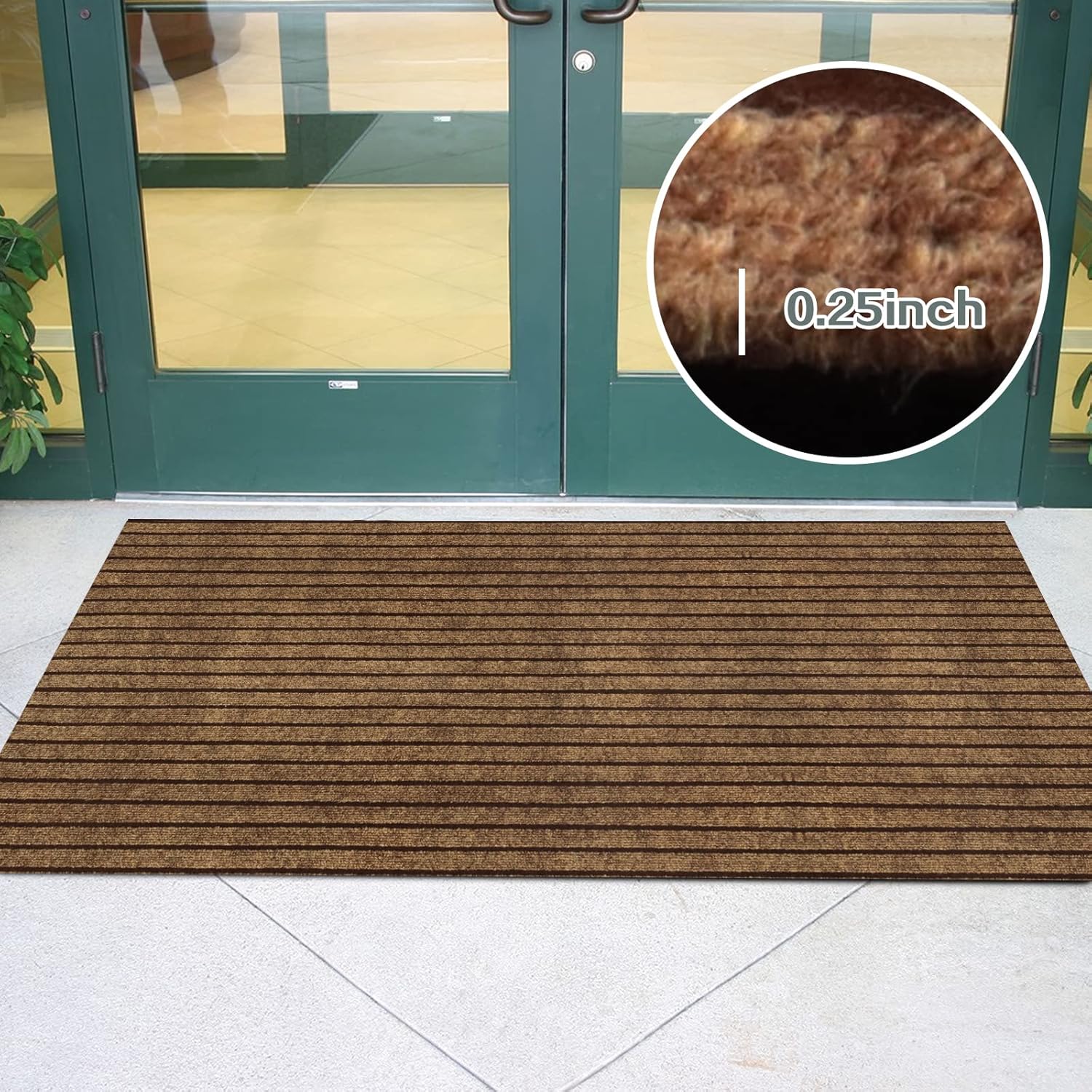 ZGR - Alfombra de pasillo de tamaño personalizado de 2 x 6 pies, alfombra para...