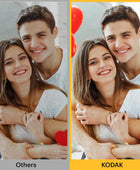 KODAK Mini 2 Retro 4PASS - Impresora fotográfica portátil (2.1 x 3.4 pulgadas),...