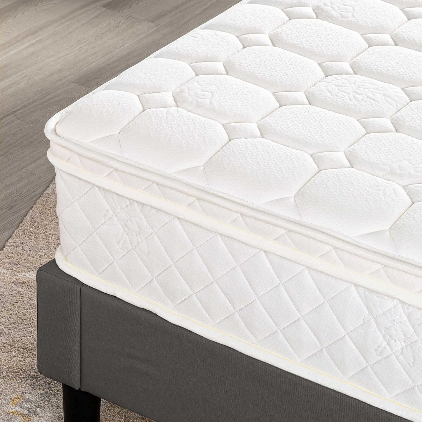 Best Price Mattress, colchón con resortes independientes icoil de 8 pulgadas -...