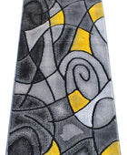 EMMA + OLIVER Urbane - Alfombra decorativa de olefina de felpa, patrón...