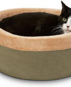 K&H Pet Products Thermo-Kitty - Cama térmica para gatos de interior, cama...