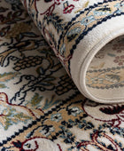 Rugs.com Rabia Collection - Alfombra baja marfil de 5 x 8 pies, perfecta para...