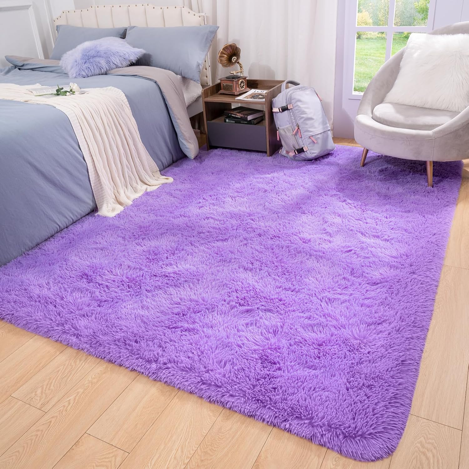 Softlife - Alfombras ultrasuaves y esponjosas para dormitorio de niños y niñas,...