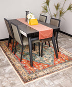 Yancorp Alfombra bohemia de 2 x 3 pies para dormitorio, antideslizante,...