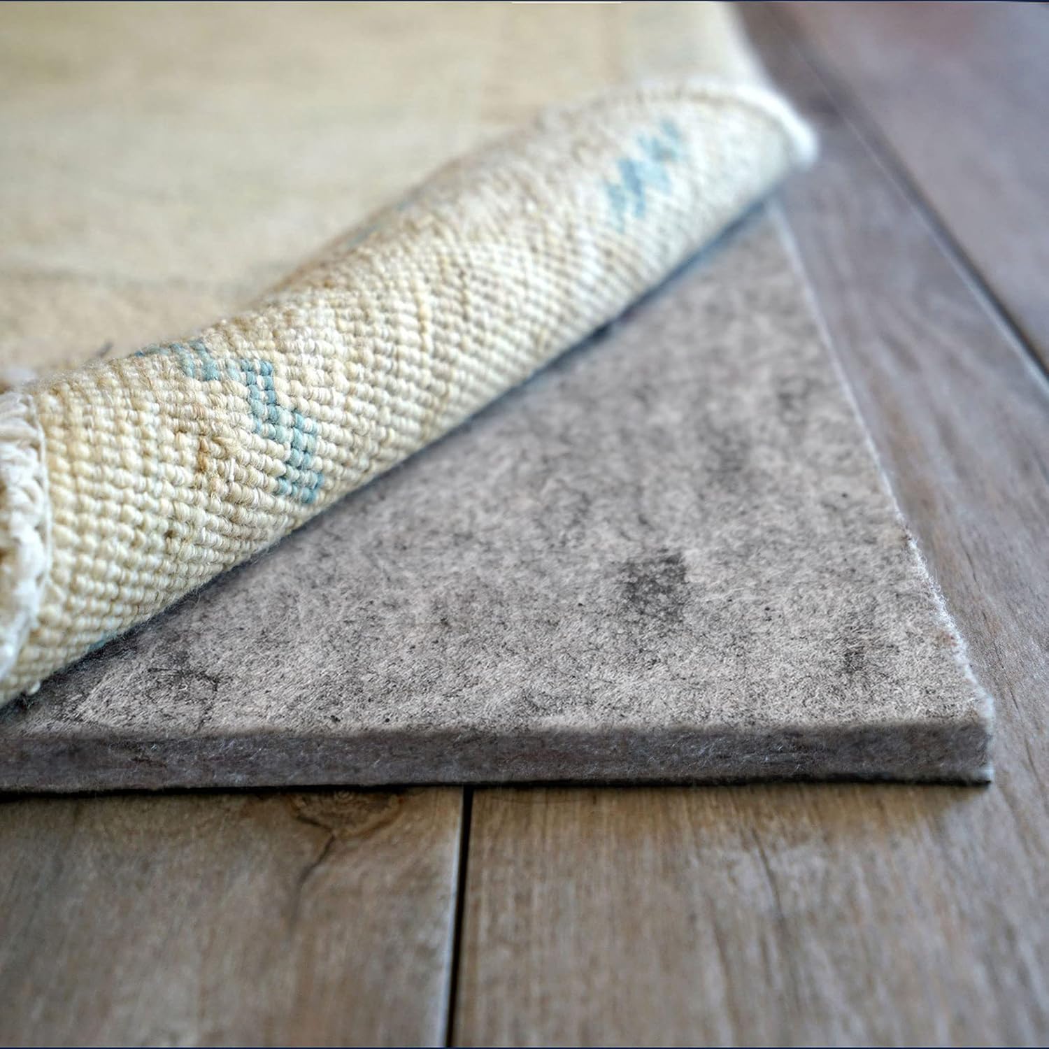 RUGPADUSA  Cerradura superior  Fieltro + goma  Alfombrilla antideslizante de...