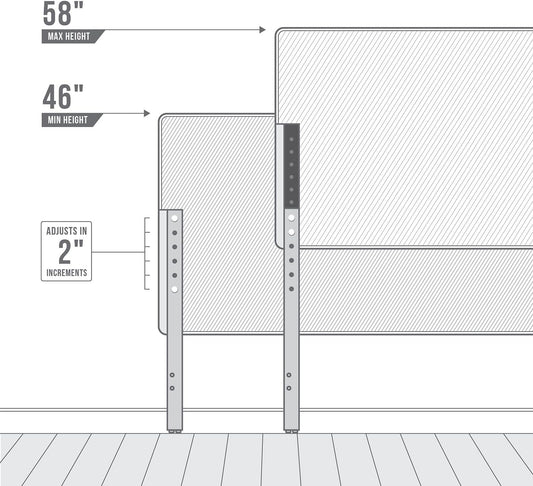 Cabecera rectangular tapizada con capitoné, tamaño individualindividual XL,