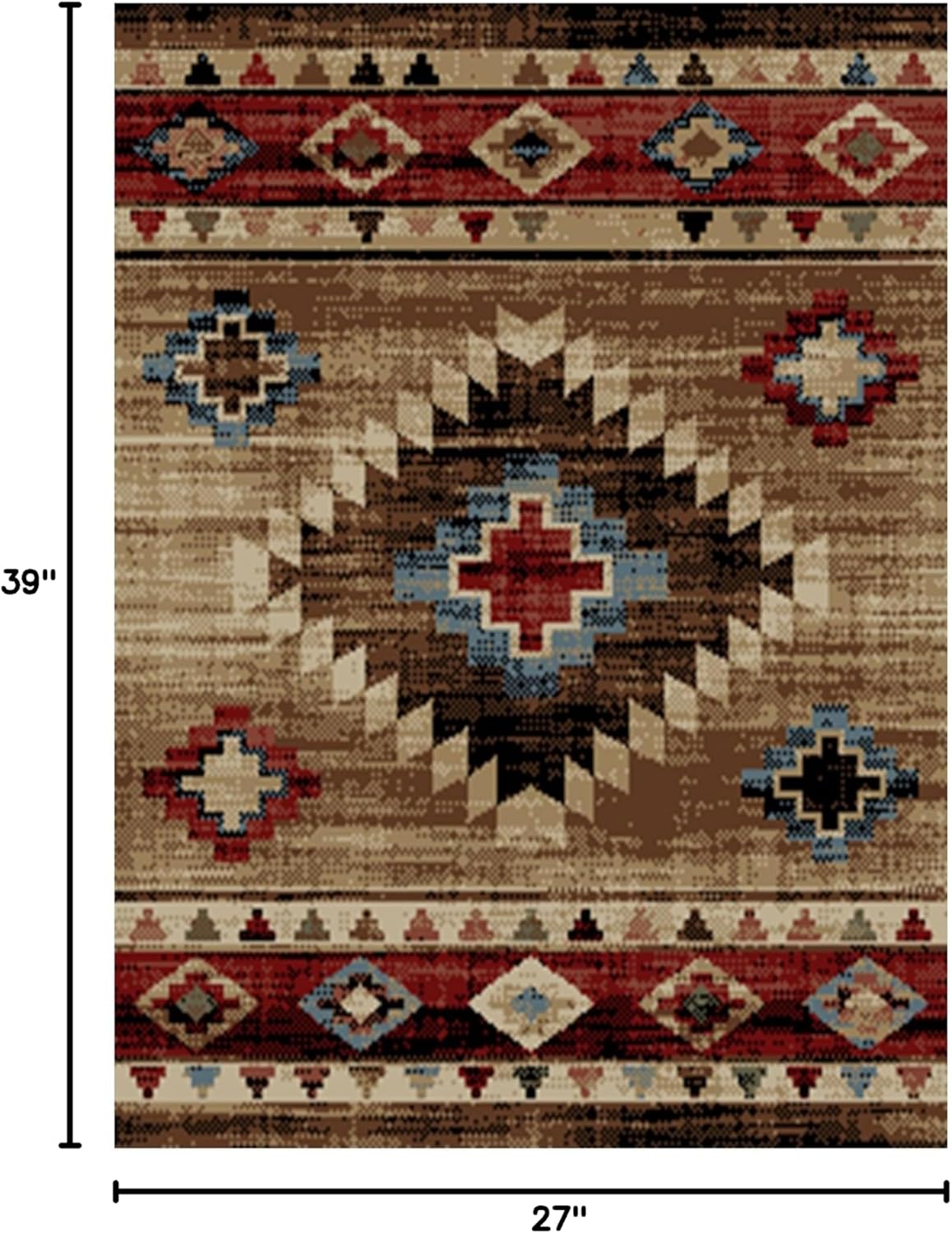 Mayberry Rug AD7901 2'3"x3'3" Austin Alfombra de área múltiple