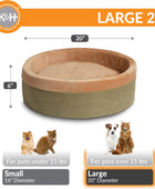 K&H Pet Products Thermo-Kitty - Cama térmica para gatos de interior, cama...