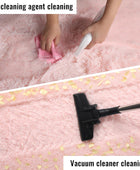 PAGISOFE Alfombras rosadas para dormitorio de niñas, 4 x 6 pies, mullidas,...