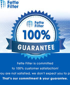 Fette Filter - Filtro de repuesto 400400S compatible con Coway AIRMEGA Max2 400...