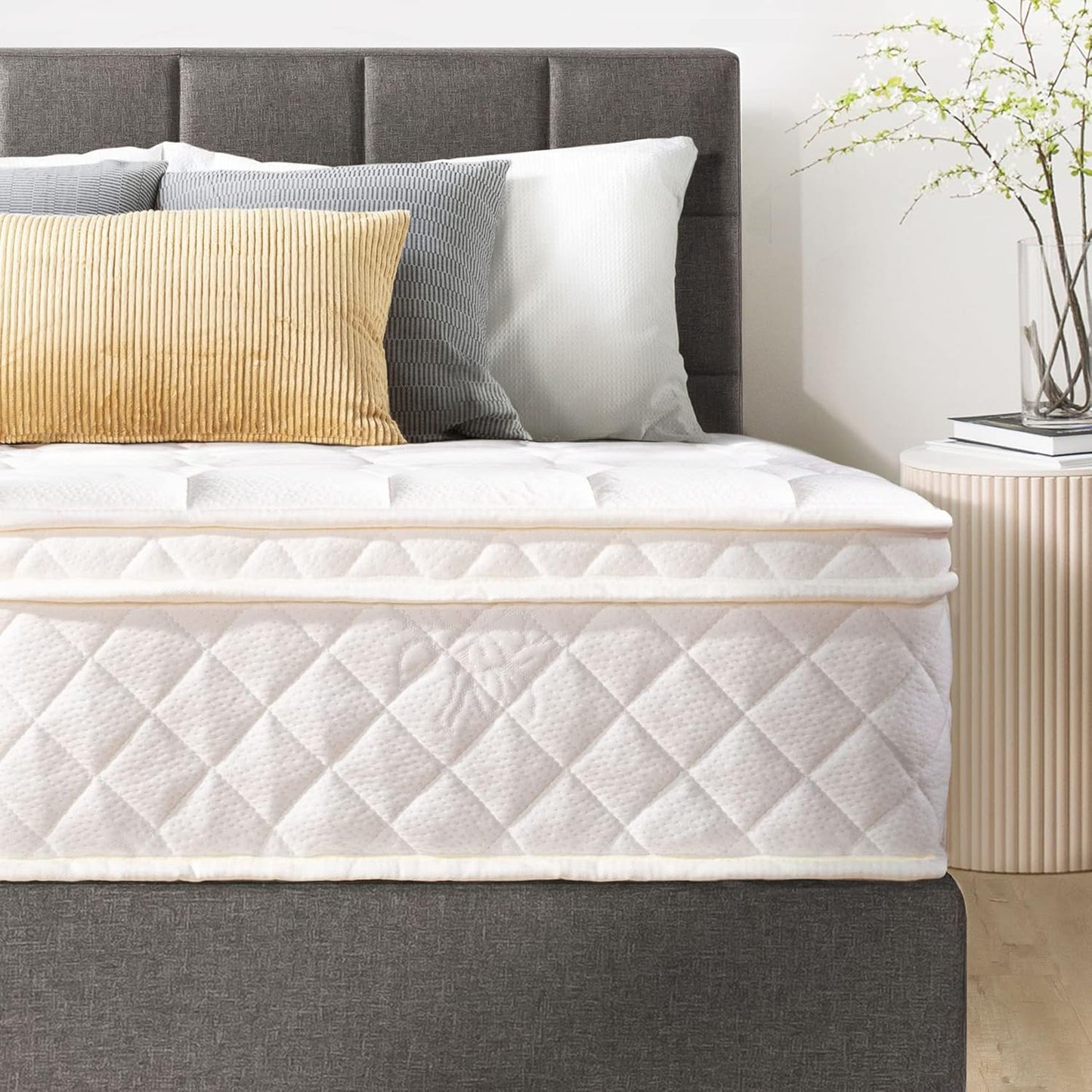 Best Price Mattress, colchón con resortes independientes icoil de 8 pulgadas -...