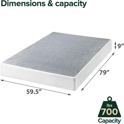 Smart BoxSpring Somier metálico inteligenteBase de colchónMarco de metal fuerte
