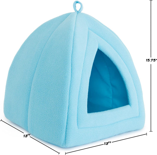 Cama para gatos de tienda de campaña  iglú PAW, azul, Azul