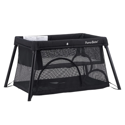 Pamo Babe Cuna de viaje - Corralito ligero para bebé con moisés, mini corral...