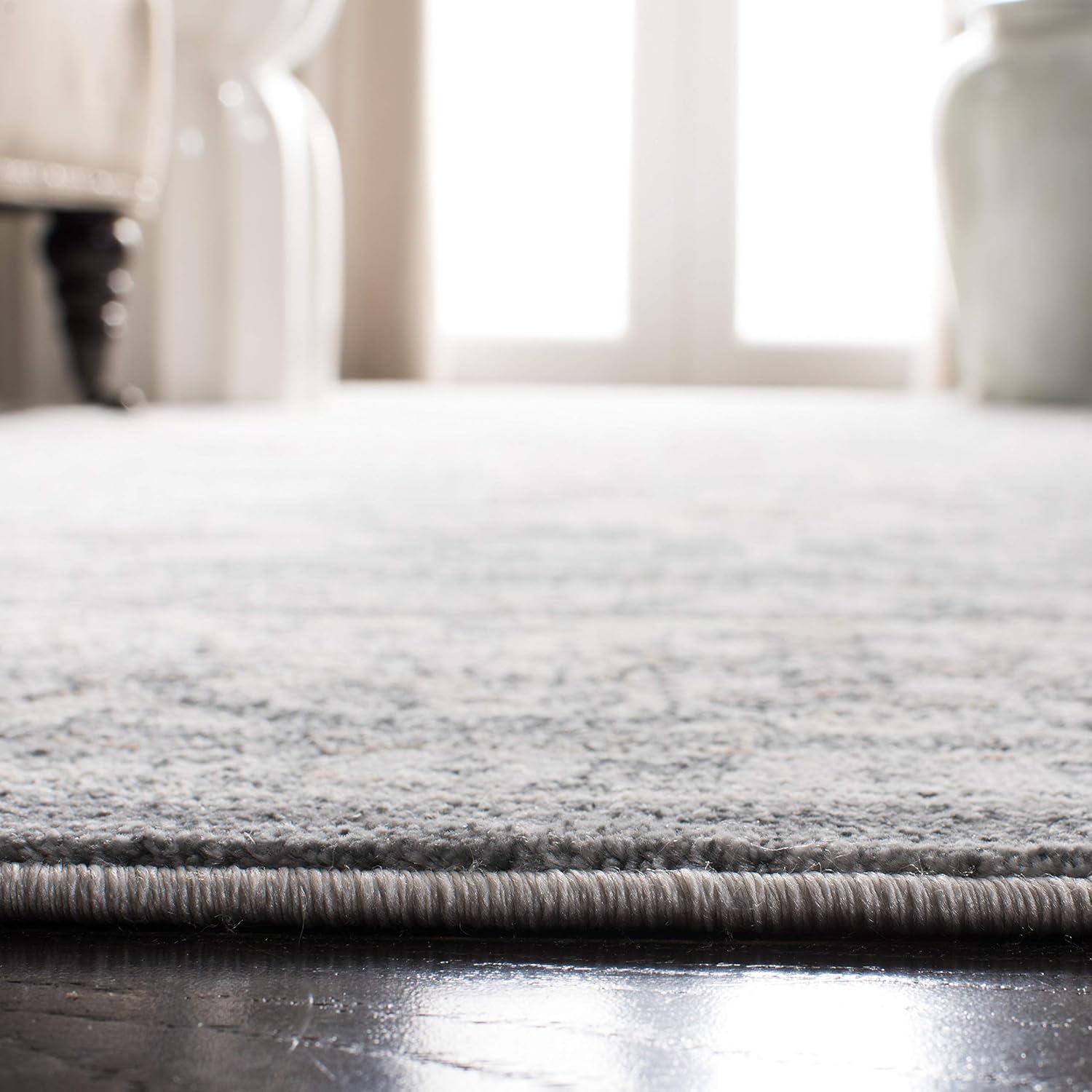 SAFAVIEH Isabella Collection - Alfombra extragrande de 11 x 15 pies, color gris...