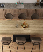 Mesa de comedor extensible para 8 a 10 personas, mesa de cocina rectangular